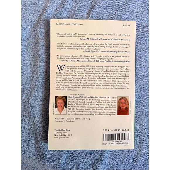 Straight Talk About Psychological Testing for Kids Book - Picture 5 of 5